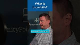 What is Bronchitis shorts [upl. by Carmela]