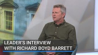 Leader’s Interview with Richard Boyd Barrett [upl. by Anilasor159]