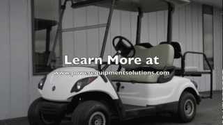 2008 Yamaha DRIVE Gas Golf Cart Campground Special [upl. by Jillene]