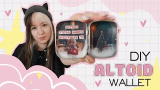 DIY Altoids wallet  миниверсия в стиле 90х altoidswallet altoids [upl. by Nylear]