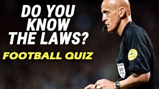 Football Referee Quiz 10 Game Situations to Solve in 10 Seconds [upl. by Sanson140]