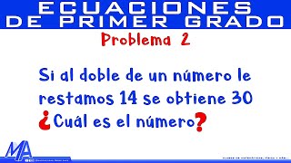 Una ecuación de primer grado con una solución fácil de encontrar [upl. by Debera51]