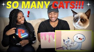 TheOdd1sOut quotOur Catsquot REACTION [upl. by Erolyat]