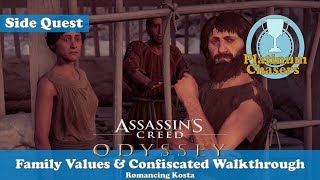 Family Values amp Confiscated  Side Quests  Assassins Creed Odyssey [upl. by Jeanette]