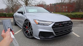 2021 Audi S7 Sportback Start Up Exhaust Test Drive and Review [upl. by Tuinenga106]