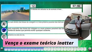 Como Passar no Exame Teórico Do Inatter E Conseguir a Carta De Condução Em Moz5 Dicas fáceis ✅ [upl. by Anirtruc877]