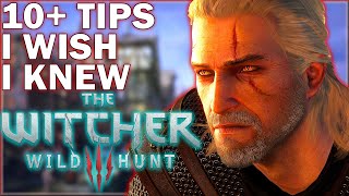 10 Tips amp Tricks I Wish I knew BasicsAdvanced PART 1  The Witcher 3 Wild Hunt [upl. by Bradstreet832]