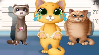 Fun Kitten Pet Care  Kitty Meow Meow City Heroes  Play Cute Animals Rescue Fun Games For Kids [upl. by Ecnatsnok]