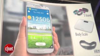 Samsung Galaxy S4 health and fitness accessories [upl. by Ahseinek]