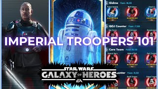 How to Zeta Mod and Use R2D2 Lightspeed Bundle Characters in SWGOH [upl. by Ardell118]