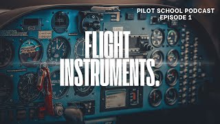 Flight Instruments  E1  The Pilot School Podcast  Private Pilot License [upl. by Sadella3]