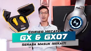 Review Headset Edifier GX amp TWS Edifier HECATE GX07  Beda Jenisnya doang Lebih Bagus Mana [upl. by Zanlog]