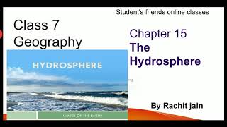 chapter 15 Hydrosphere [upl. by Rossuck]