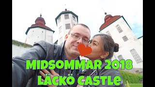 LÄCKÖ CASTLE  MIDSOMMAR PÅ LÄCKÖ SWEDEN 2018  SHORT CLIP 🇸🇪 [upl. by Masuh480]