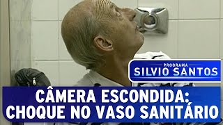 Câmera Escondida Choque no Vaso Sanitário [upl. by Mairem]