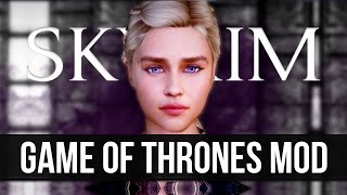 Skyrim SE  SKYROS  Game of Thrones mod PTBR [upl. by Morry]