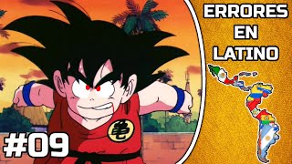 TODOS LOS ERRORES DE DRAGON BALL EN LATINO PARTE 9 LA VENGANZA DE GOKU [upl. by Ahsercul]