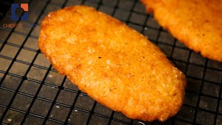 McDonalds Hash Browns Recipe 2 ingredients  Easy to make [upl. by Peedsaj265]