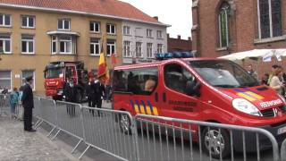 150 jaar brandweer Meulebeke [upl. by Nnaxor]