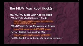 How to get root on a new Mac with physical access [upl. by Ynahteb]