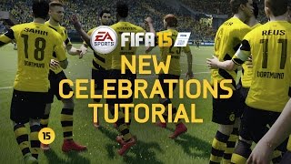 FIFA 15  New Celebrations Tutorial [upl. by O'Mahony]