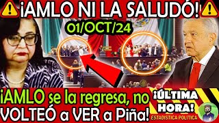 AMLO SE LA REGRESA ¡ NI VOLTIO A VER A NORMA PIÑA [upl. by Mines807]