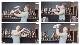 Cocktail Shaking Techniques Different styles [upl. by Lantz]