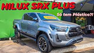 TOYOTA HILUX SRX PLUS  Esportiva de Plástico⁉️ toyota hilux 4x4 [upl. by Meunier]