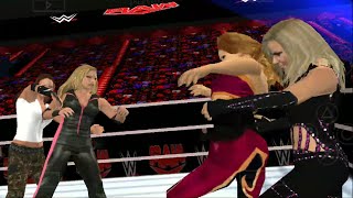 Beth phoenix Returns and Get confronted by Trish Stratus [upl. by Adeline]