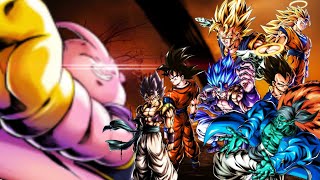 Dragon Ball Legends Gameplay  Hyperdimensional CoOp VS Majin Buu Good [upl. by Nnayar]