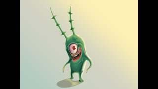 Sheldon J Plankton sings his lifes story in MONSTER by Justin Bieber and Shawn Mendes [upl. by Namor]