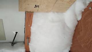 VW Crafter Van conversion part 21 insulating the cab roof void [upl. by Margeaux80]