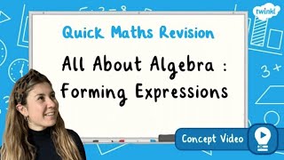 How Do You Form Algebraic Expressions  KS2 Maths Concept for Kids [upl. by Ahsilif]