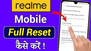 Realme mobile reset kaise kare  realme phone reset kaise kare  realme mobile reset kaise karenge [upl. by Aicelav]