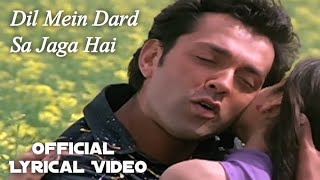 Dil Mein Dard Sa Jaga Hai With Lyrics  Udit Narayan Alka Yagnik Kranti 2002 Songs  Ameesha Patel [upl. by Sacram33]