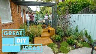 TINY Backyard Makeover  DIY  Great Home Ideas [upl. by Monroy]