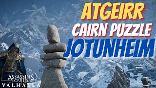 Atgeirr Cairn Puzzle Jotunheim Assassins Creed Valhalla [upl. by Rodrique]