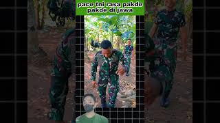 pace tni rasa pakde pakde di jawa tni polisi feed shorts [upl. by Akkire]