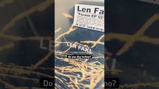 Len Faki Techno EP vinyl [upl. by Avlasor562]