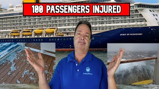 WHY WERE OVER 100 PASSENGER INJURED ON THIS CRUISE SHIP [upl. by Leyla770]