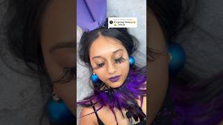 Lash Make Over for Yzma yzma lashes volashes lashextensions emperorsnewgroove makeover [upl. by Drake]