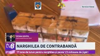 Narghilea de contrabandă 17 tone de tutun pentru narghilea și peste15 milioane de țigări [upl. by Eelanna]