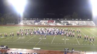 Chartiers Valley HS Show Band Festival Performance [upl. by Ranita]