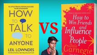 HOW TO WIN FRIENDS AND INFLUENCE PEOPLE VS HOW TO TALK ANYONE BOOK shortsbacktobasics [upl. by Nofpets]