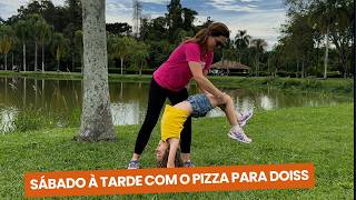 É isso que fazemos quando não assamos as pizzas  um sábado a tarde no parque com o Pizza para Doiss [upl. by Hayott]