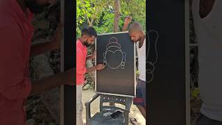 Amazing Drawing How to draw God Shiv ji Drawing With 3 Number Beginners Tutorial shorts [upl. by Lara565]