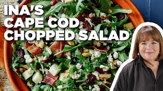 Ina Gartens Cape Cod Chopped Salad  Barefoot Contessa  Food Network [upl. by Jo Ann]