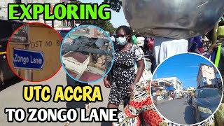 Walking Across Accra From China House to Zongo Lane in 4K  4K WALK IN GHANA  Travel Tour Vlog [upl. by Ecneret]