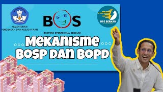 Mekanisme Penyaluran Dana BOS  Mudah  Kemdikbud [upl. by Anahpos]