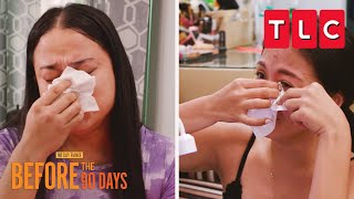 Faith Breaks Down Over Loren  90 Day Fiancé Before the 90 Days  TLC [upl. by Eelegna]